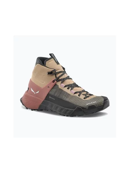 Кросівки Salewa Wildfire Nxt Mid GTX для трекінгових походів по пісках / етруський червоний