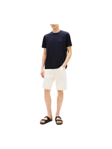 TOMMY HILFIGER Póló tengerészkék / piros fehér