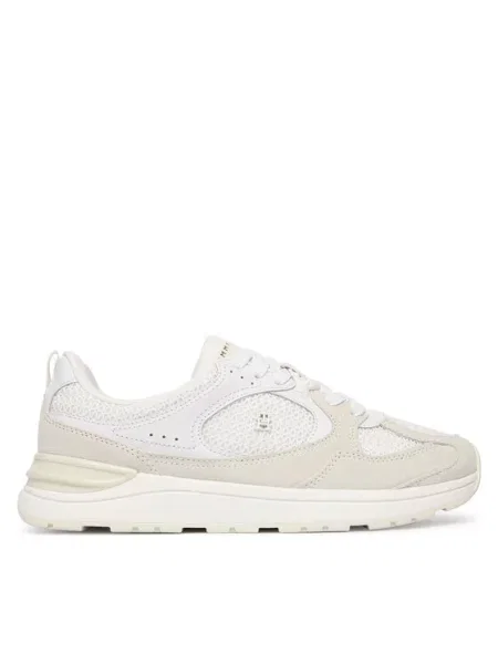 Tommy Hilfiger Αθλητικά Th Mix Material Runner λευκό