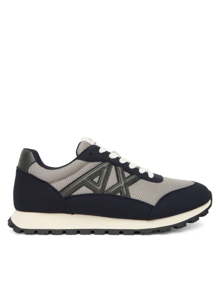Sneakerși Armani Exchange albastru