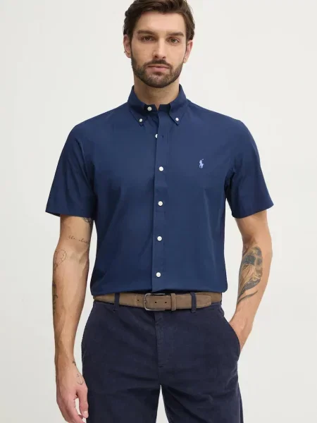 Srajca Polo Ralph Lauren mornarsko modra