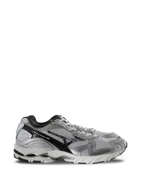 Sneakerși Mizuno plasă gri