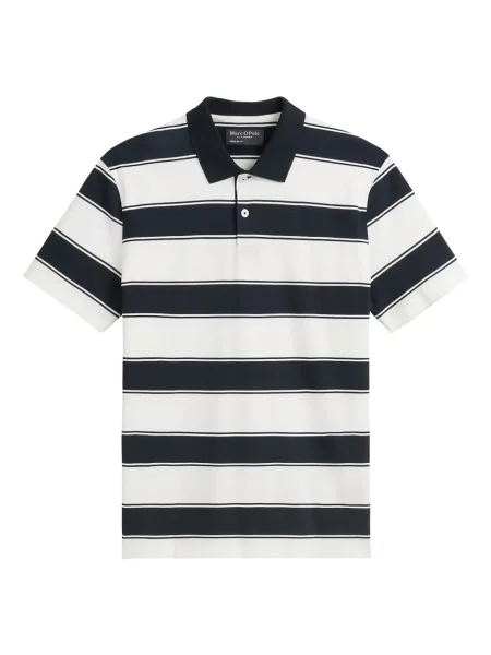 Polo Marc O'polo cu dungi alb