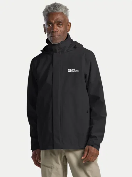 Pohodna jakna Jack Wolfskin bela