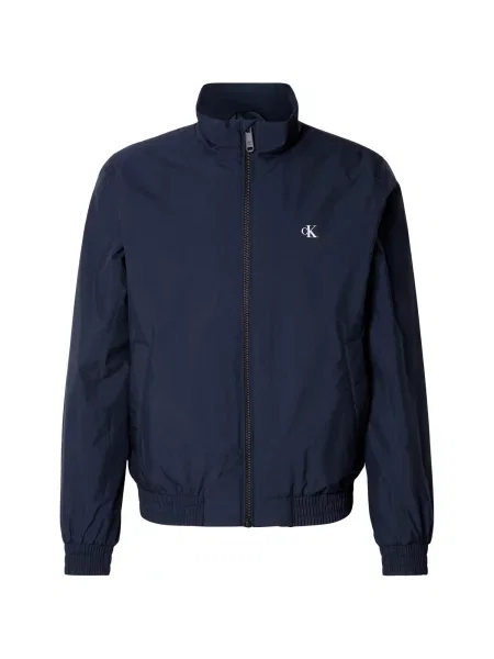Calvin Klein Jeans Geacă de primăvară-toamnă bleumarin / închis albastru