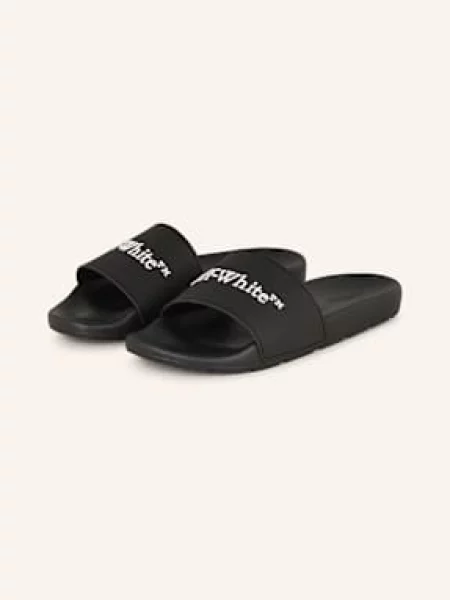 Off-White Pantofle Bookish černá bílá