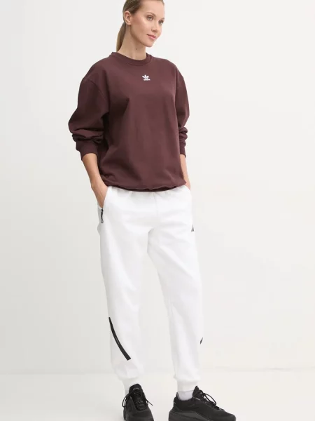 Спортивні штани adidas ZNE з принтом білий