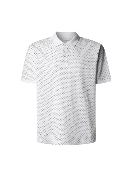 Koszulka polo Pepe Jeans biała