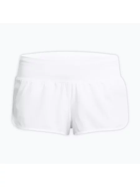 Дамски шорти за бягане Under Armour Launch Pro white/ white/reflection бяло