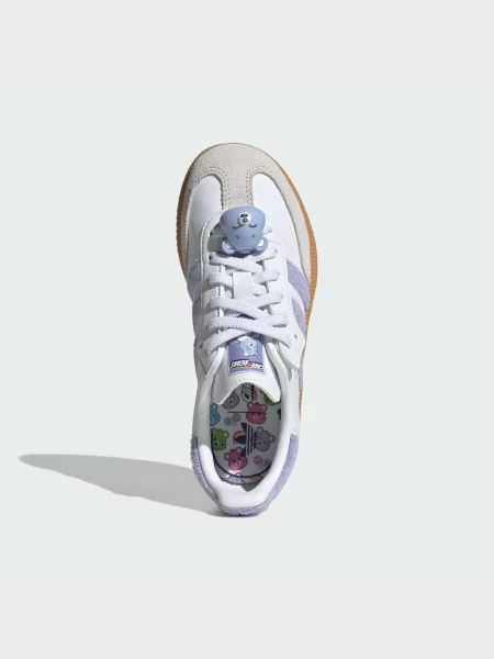 Шкіряні Дитячі Кеди низькі adidas Samba білий