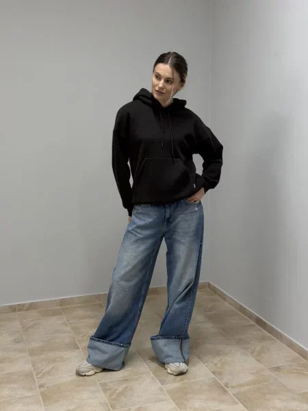 Худі Umon бавовна/еластан коричневий