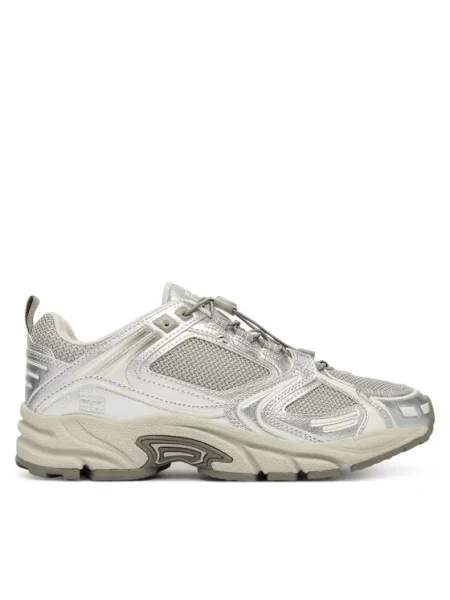 Tommy Jeans Sneakersy Archive Srebrny