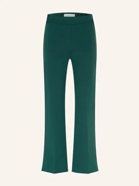 Rich & Royal Spodnie Bootcut Z Dżerseju gruen