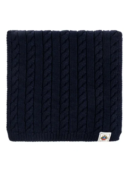 Fular Bally tricotate albastru