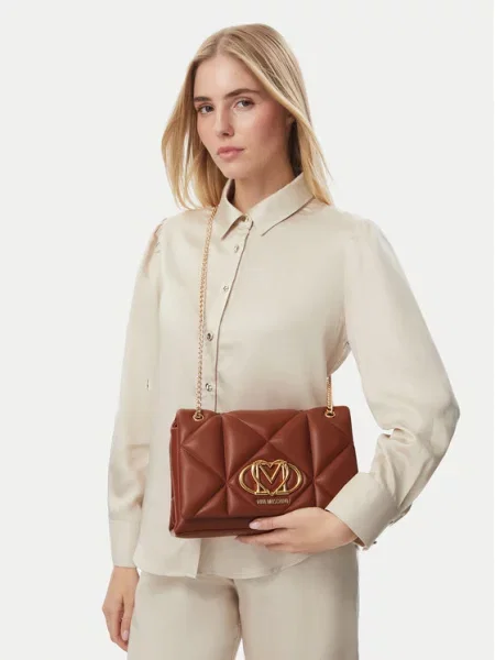 Torbica LOVE MOSCHINO Svijetlo smeđa