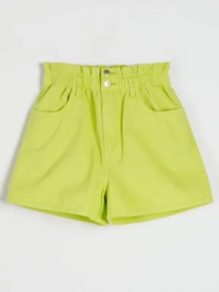 Sinsay Kraťasy paperbag zelená