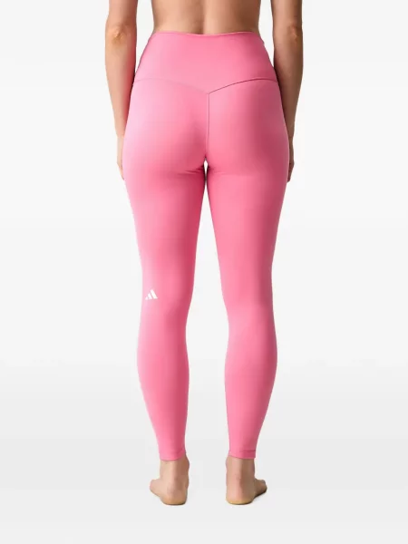 Leggings Adidas cu imagine roz