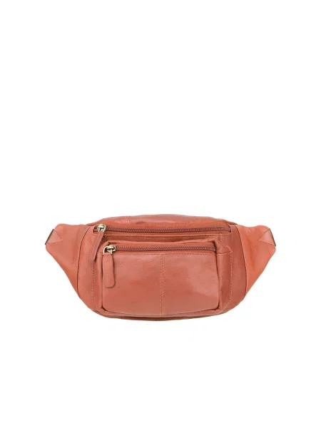 Кожаная сумка Visconti коричневая