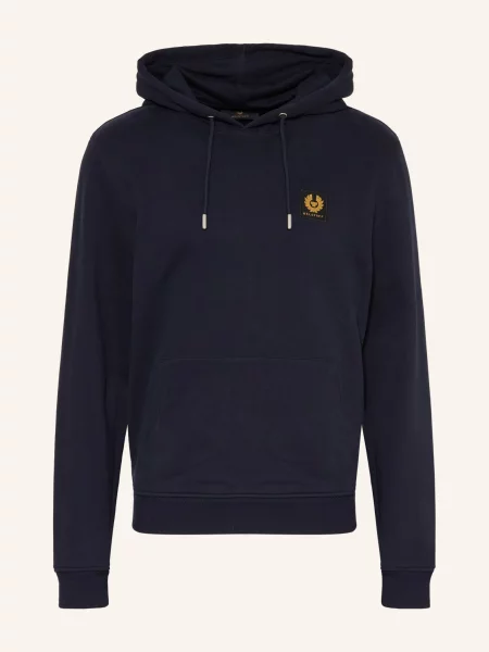 Belstaff Mikina S Kapucí tmavě modrá
