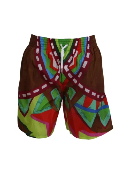 Kąpielówki Dsquared2 w geometryczne wzory