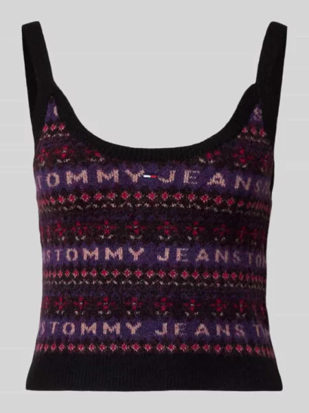 Sweter Tommy Jeans czarny