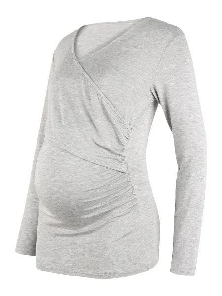 Petit amour Tričko Gil melír šedý