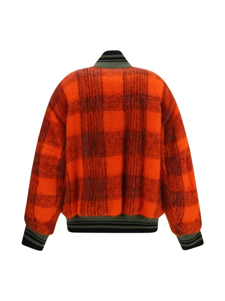 Kurtka bomber Dries Van Noten pomarańczowy