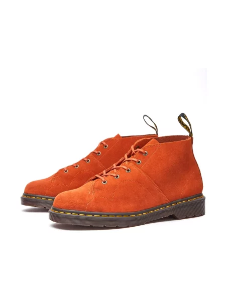 Botki Dr. Martens skórzane brązowe
