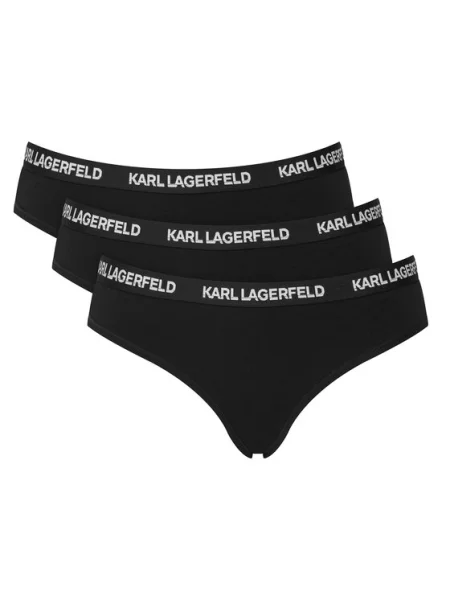 KARL LAGERFELD Set de bikini﻿ negru