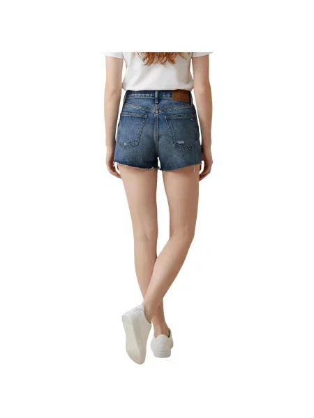 Pantaloni Tommy Hilfiger albastru