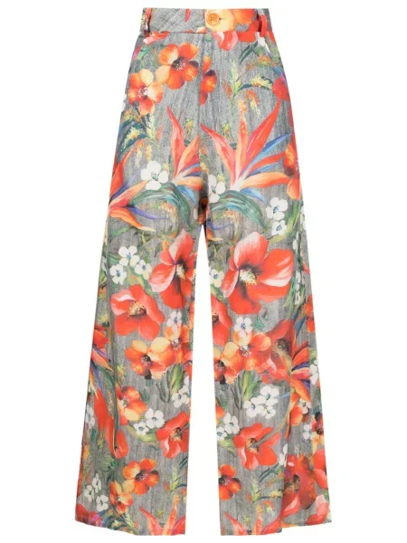 Pantaloni Amir Slama cu model floral