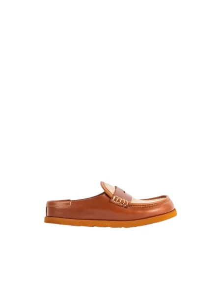 Klapki Birkenstock brązowe