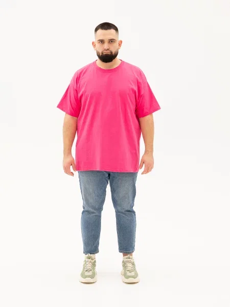 Футболки і поло Fruit of the loom ValueWeight фуксія