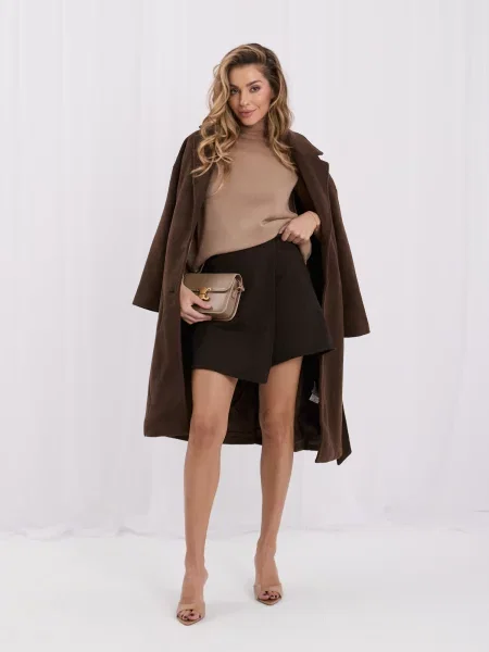 Kratke hlače Italy Moda smeđa