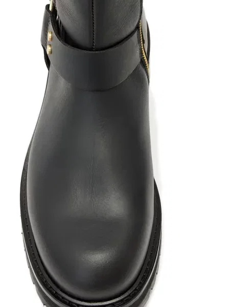 Botine Allsaints din piele negru