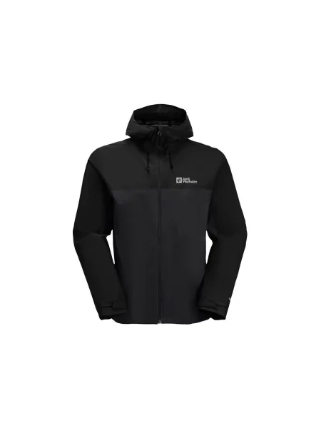 Geacă Jack Wolfskin negru