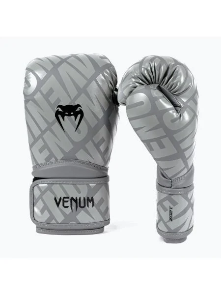 Venum Contender XT Боксови ръкавици сиви/черни черно