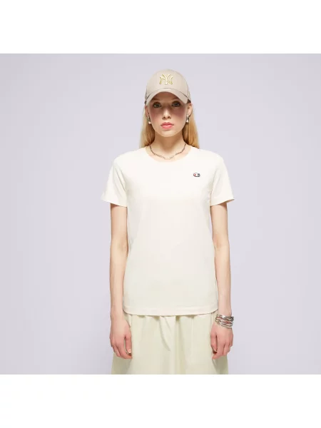 Champion T-Shirt Crewneck Tee beżowa