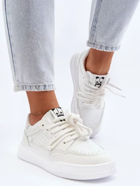 Usnjene superge Ps1 bela