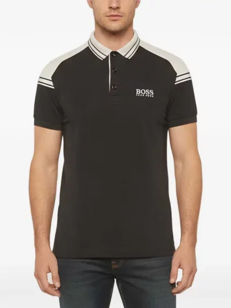 Polotričko Boss Green Hugo Boss černé
