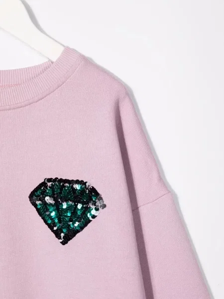 Bluza dziecięca Andorine fioletowa