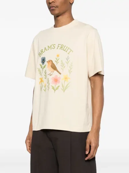 Tricou Bram’s Fruit cu model floral cu imagine