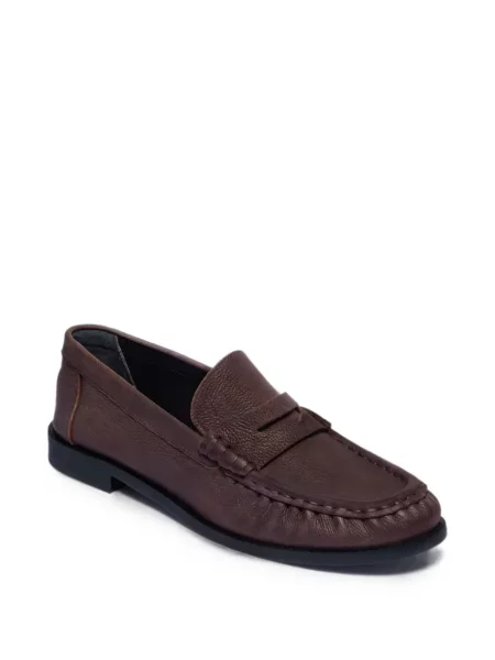 Pantofi loafer Bernardo din piele maro