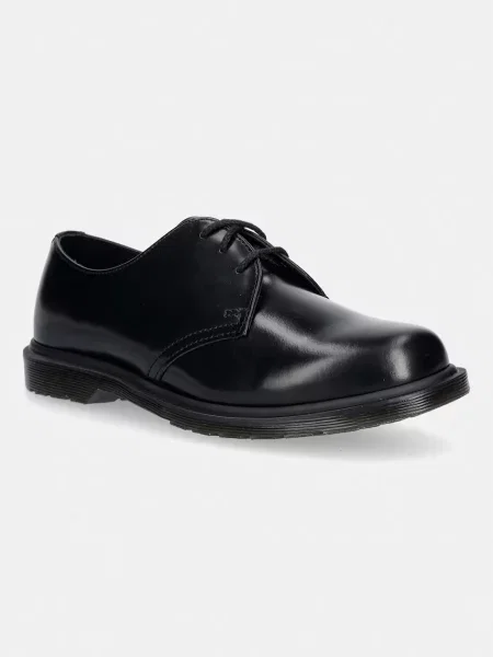 Bőr félcipő Dr. Martens fekete