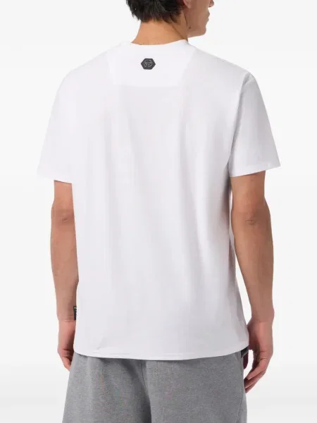 Tricou Philipp Plein alb