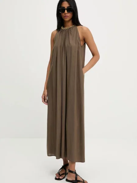 Krilo z lanom Answear Lab zelena