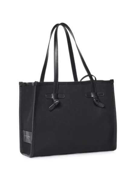 Geantă shopper Gianni Chiarini cu autograf negru