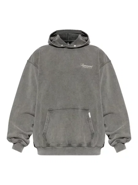 Hanorac cu glugă Represent gri