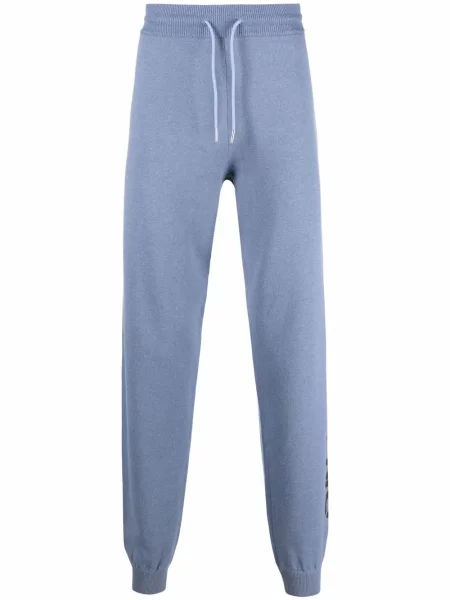 Pantaloni Kenzo cu imagine albastru