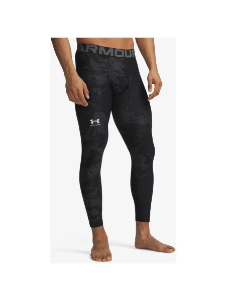 Długie legginsy Under Armour HeatGear CB ciemnoszary S czarny
